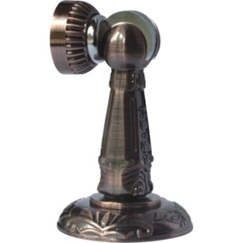 5 PC of Built-in-wall/Floor-mounted Zinc Alloy Antique Copper Finished Magnetic Door Stopper, Door Stops, Doorstops