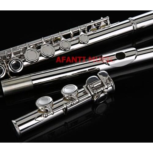 Afanti Music Tune C / Copper-Nickel Flute (UTE-118)