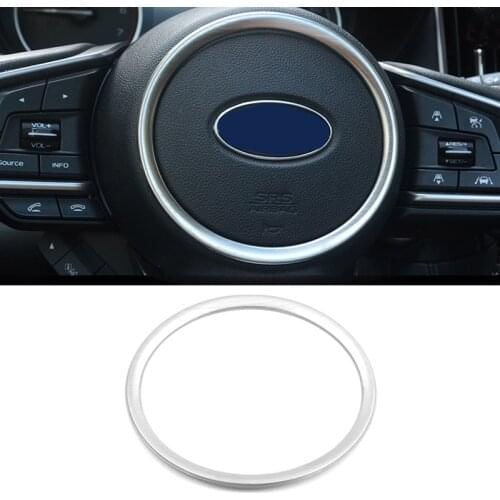Car accessories Steering Wheel Decorative Cover for Subaru Outback Legacy Forester 2019 2020 2021 Subaru Xv 2018 2019 2020 2021