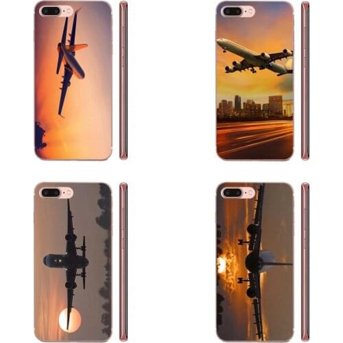 Aircraft Air Plane Fly Soft TPU Cover Case For Samsung Galaxy A10 A20 A30 30S A40 A50 A50S A60 A70 A70S A80 A20E A51 A71 A9 2018