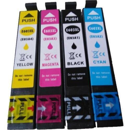 COAAP 603xl T603 E603 603 XL Replace Ink Cartridge for Epson Printer XP2100 XP2105 XP3100 XP4100 XP4105 WF-2830 WF-2835 WF-2850
