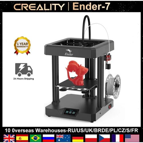 Creality Ender-7 Core-XY 3D Printer 50*250*300 Metal Metal Struture Core-XY Linear Rail High Precision Ender 7 3D Print Machine