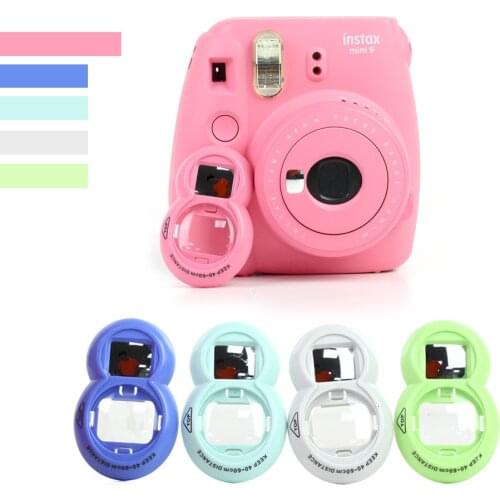 5 Colors Quality Polaroid Camera Self-Timer Mirror for Fujifilm Instax Mini 7s/8/8+/9 Instant Film Camera Close-Up Selfie Lens