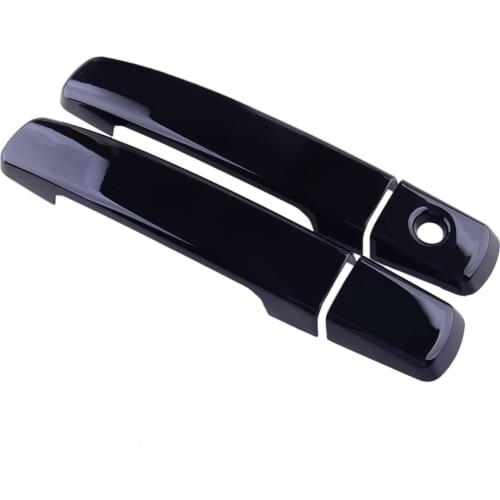 1 Set ABS Outside Door Handle Covers Trims Caps Without Keyless Hole Fit for Nissan Altima Coupe 2008 2009 2010 2011 2012 2013