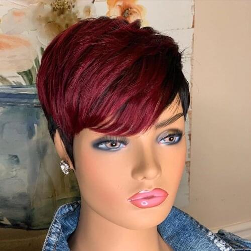 Line hair Short Wigs
