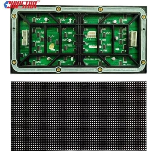 Outdoor Fixed Installation Billboard Screen Full Color P4 LED Module 256mm*128mm Advertising Display