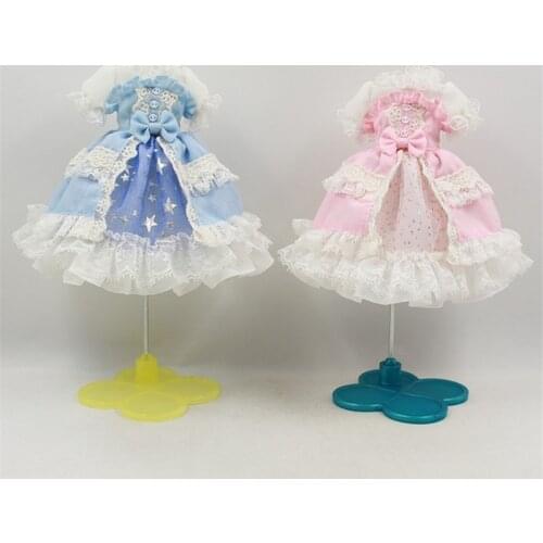 Outfits for ICY DBS Blyth doll one piece princess sweet dress for the JOINT body suit for 1/6 BJD OB24 ANIME GIRL