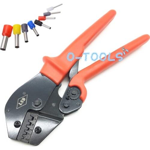 Cable ferrule crimping tool AP-06WF crimper for wire cord end sleeves ratchet terminal crimp pliers 0.5-6mm2