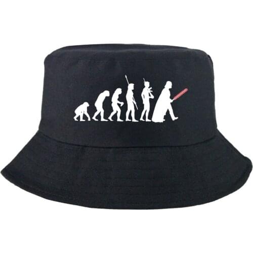 Disney Star Wars Movies Bucket Hat Sunbonnet Double-sided Panama Cap Fashion Graphic Outdoor Street Man Women Fisherman Hat
