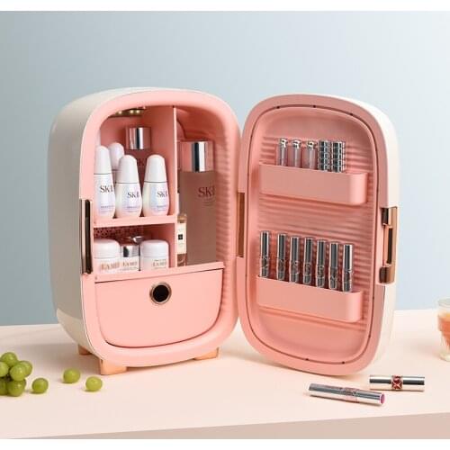 Professional 12L Beauty Refrigerator Cosmetic essence fridge Skin care small Refrigerator Intelligent Preservation Box