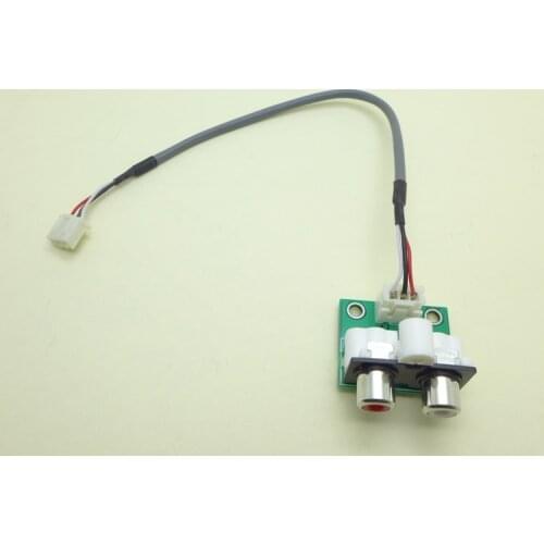 Stereo Audio Interface RCA Lotus Socket Board with Shielded Cable