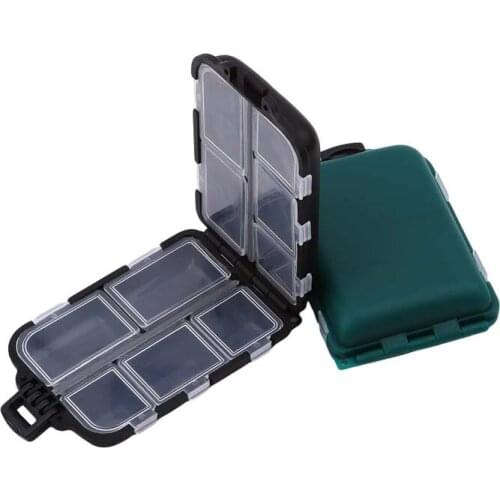 High Quality 10 Grid Fishing Lure Bait Tackle Waterproof Storage Box Case Durable Fishing Practical Tool