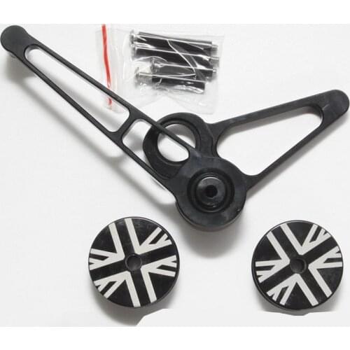 Aceoffix Bike Rear Derailleur 1-6 Speed For Brompton Chain Tensioner With Transmission Guide Wheel Aluminum Alloy Ts04