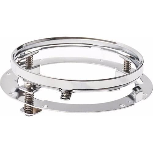 1PC 7" Round Stainless Steel Mounting Bracket Ring For 7 inch led Headlight