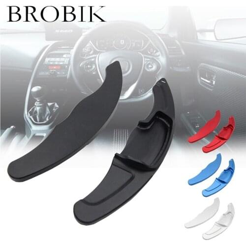 BROBIK Aluminum Steering Wheel Shift Paddle Shifter Extension Blade Car Accessories For Honda Spirior Odyssey Acura