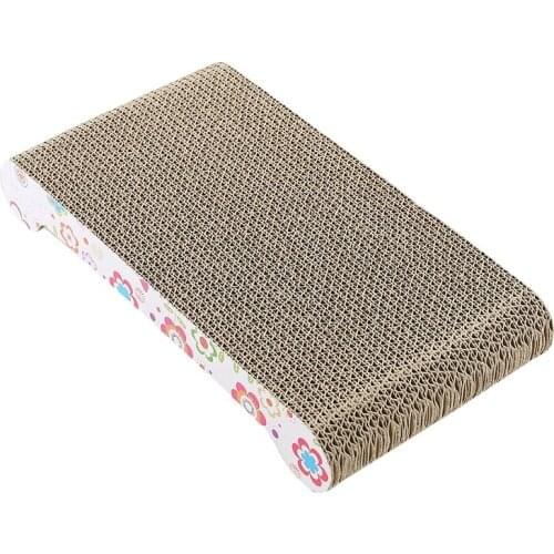 Cat Scratching Toy Soft Board Claw Grinder Scratcher Corrugated Paper Cats Supplies Wear-Resistant Scratcher Accessories Toys