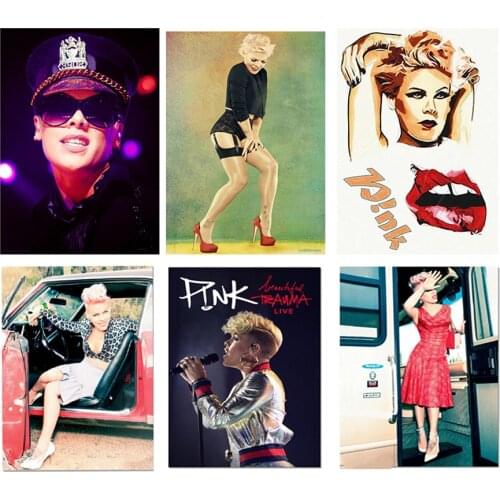 New 5d diy kerstkaarten diamond painting singer pink the truth full square/round diamond Embroidery christmas gift