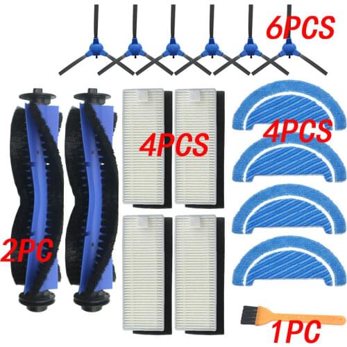 Main Brush Side Brush Mop Hepa Filter for Cecotec Conga 1790 Ultra Robotic Vacuum Cleaner Spare Parts