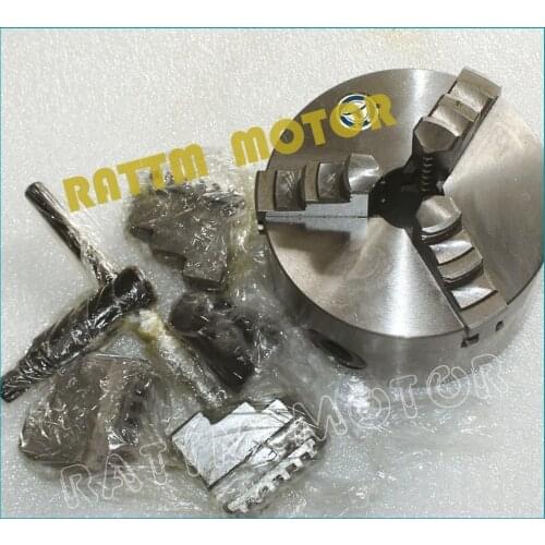 Manual chuck 3 jaw self-centering chuck K11-80mm 3 jaw chuck Machine tool Lathe chuck for CNC Router Milling Cutting Machine