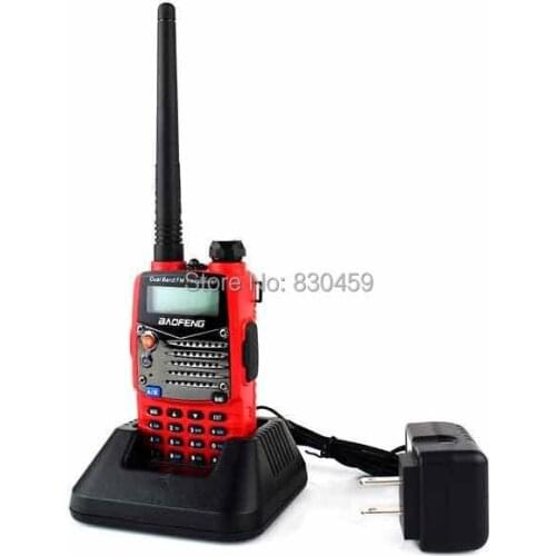 Walkie Talkie BaoFeng Red Color UV-5RA,136-174MHz&400-520 MHz Dual Band Radio
