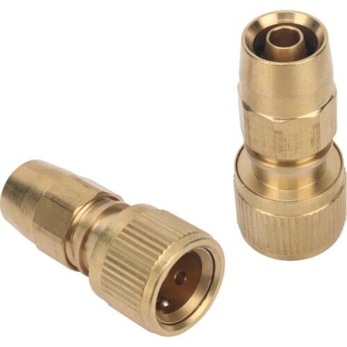 1 Pc 3/8" Telescopic Water Pipe Quick Connector Expandable Retractable Hose Tube Quick Coupling Connector Plumbing Pipe Fittings