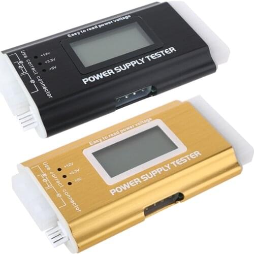 Digital LCD Display PC Computer Power Supply Tester Checker ATX Measuring Diagnostic Tester Tools Power Supply Tester