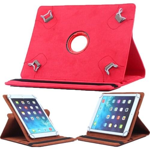 Universal 10 Inch Tablet Case Cover 360 Rotating Stand PU Leather Tablet Case For IPAD Air 1 2 3 4 9.7" Huawei Samsung Holder