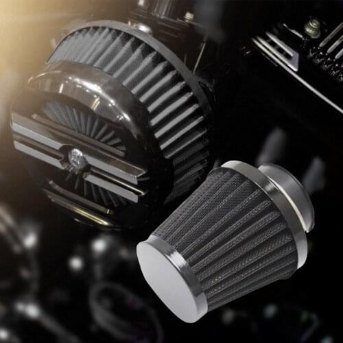 Universal 35-60mm Motorcycle Tapered Air Filter Cleaner Dirt Pit Bike For Honda Yamaha Suzuki Kawasaki Street bike Taotao Kazuma