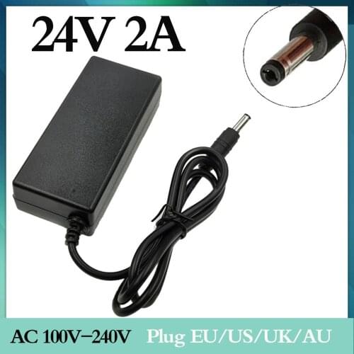 24V 2A lead-acid battery Charger electric scooter ebike charger wheelchair charger golf cart charger DC5.5*2.1