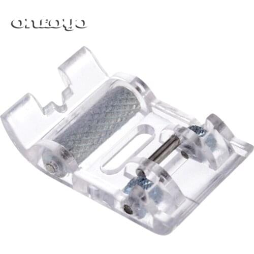 1Pcs Low Sewing Machine Shank Roller Presser Foot For Snap Singer Brother Janome 722
