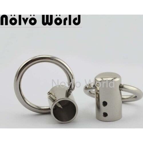 4 pieces test, small quantity high fashion metal hanger connects bag handle connectors diy hardware accessories