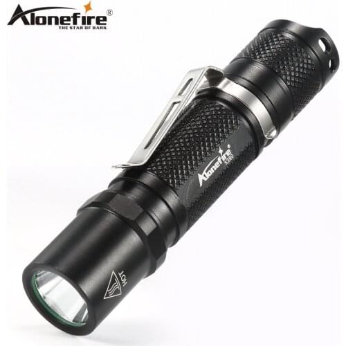 AloneFire X380 Mini LED Flashlight 14500 Cree XP-G2 Portable Pocket Light Penlight LED Torcia Waterproof 5Modes Flashlight torch