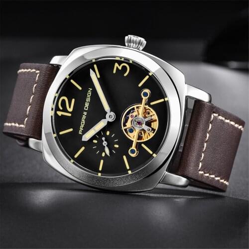 2021 New Mens Watch PAGANI Design Top Brand Luxury Men Automatic Mechanical Watch Stainless Steel Waterproof Clock Reloj Hombre