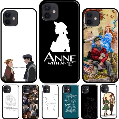 Gilbert Anne with an E Soft Phone Case For iPhone 12 11 Pro Max 5S 6S 7 8 Plus SE 2020 XR X XS Max Back Cover