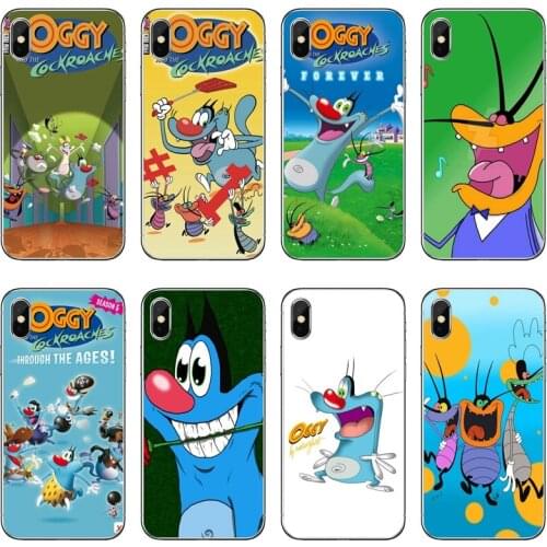 Oggy and the Cockroaches Soft Phone Case For Samsung Galaxy M30 A70 A60 A50 A40 A30 A10 A9 A8 A6 J8 J4 J6 Prime Plus 2018