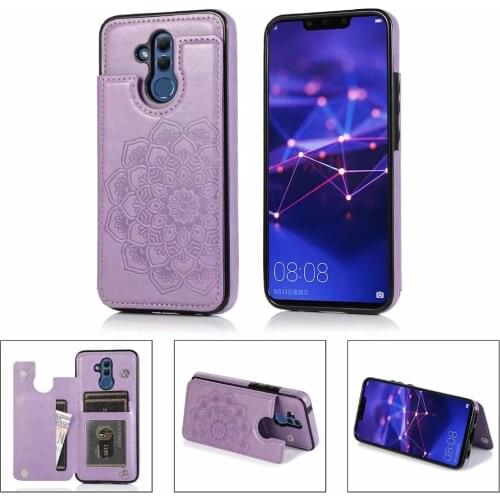 Mandala Leather Case for Huawei P30 P40 Pro Plus Lite Mate 20 30 Pro Lite Plus Funda Cover Case