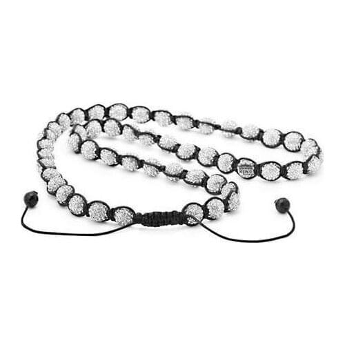 Best Christmas Gift 10mm 50 x Disco Ball crystal Necklace dfwe3 Fashion Jewelry Magnetic Rhinestone Promotion