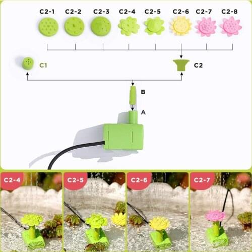 Mini Solar Fountain Pump No Electricity Required for Pond Fountain BirdBath