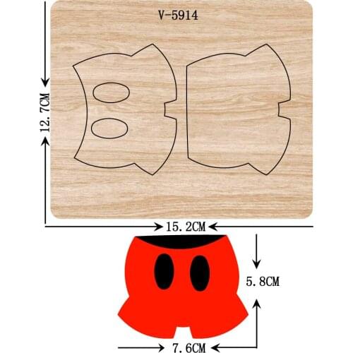 New wooden dies cutting dies for scrapbooking Multiple sizes V-5914
