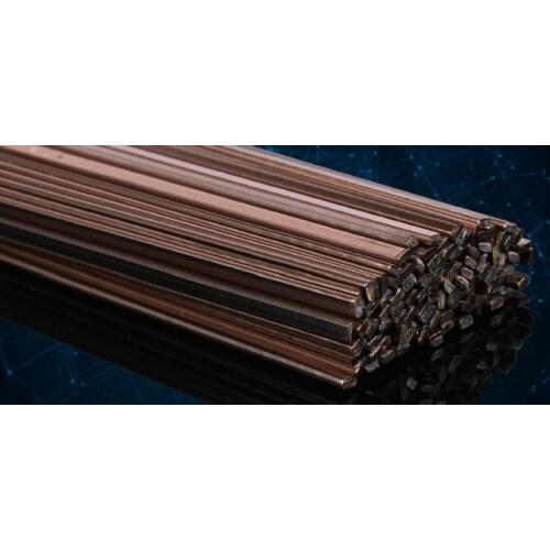 New 10pcs 3.2X1.3X400mm Flat Welding rods Phosphor copper Filler rod BCu93P HL201/BCuP-2