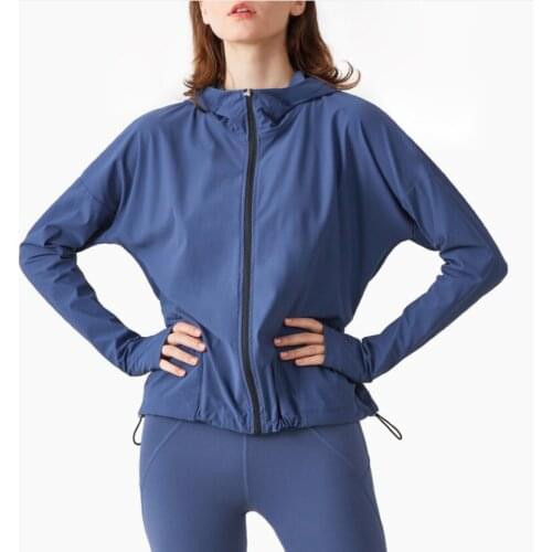 Tracksuit Women Sport Jacket Casual Loose Running Coat Zipper Fitness Active Wear Gym Hoodies Breathable Workout Sportswear