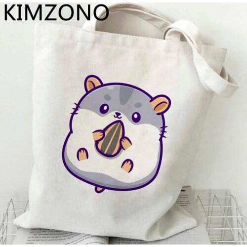 Hamster shopping bag bolso grocery cotton recycle bag tote shopper bag shoping bolsas ecologicas sac toile