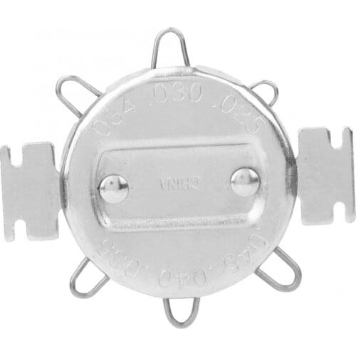 Spark Plug Gap Gauge Opener 0.64-1.14mm 0.025-0.045in Metric Inch Gapper Feeler Gauge Gap Adjustment Tool Caliber Measuring Tool