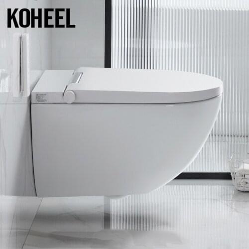 KOHEEL Wall Hanging One-Piece Intelligent Toilet Different Types Toilet Smart Toilet WC Integrated Automatic Toilets