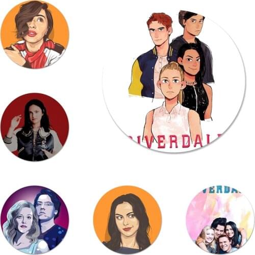 58mm American TV Riverdale Badge Brooch Pin Accessories For Clothes Backpack Decoration gift