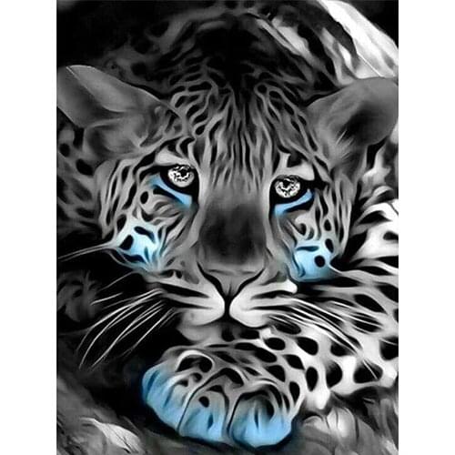 5D DIY Diamond Painting Full Square/Round Cats Leopard Diamond Embroidery Handmade Home Decoration Mosaic Creative Art