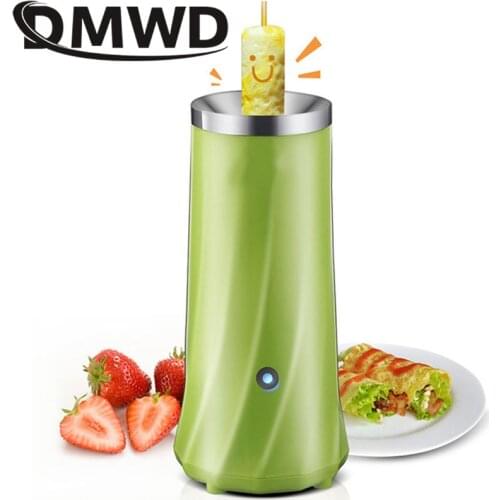DMWD Automatic Egg Roll Maker Mini Electric Eggs Boiler Cup Omelette Breakfast Machine Cooking Tools Eggmaster Sausage Burrito