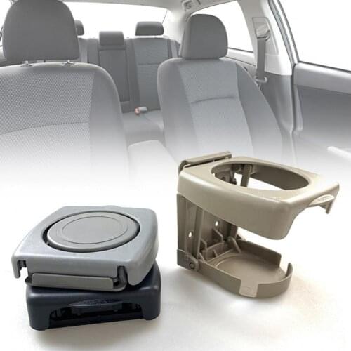Car Cup Holder Universal Folding Fixed Drink Bottle Stand Water Bottle Mount Stand Drinks Car Accessories Back Seat Table