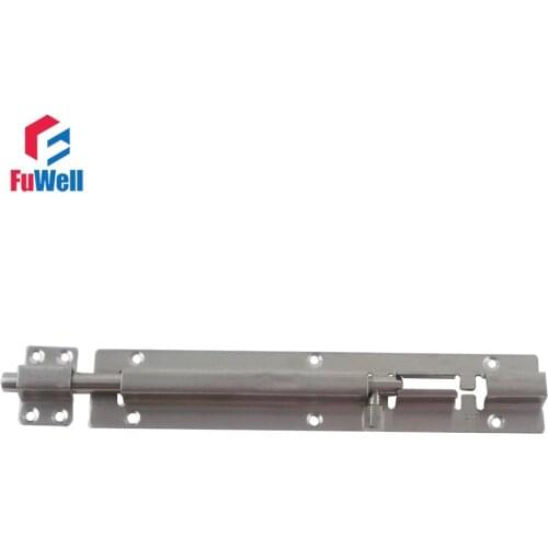 2pcs 8inch Stainless Steel Barrel Bolt Latch Home Gate Safety Hardware Door Bolt Lock