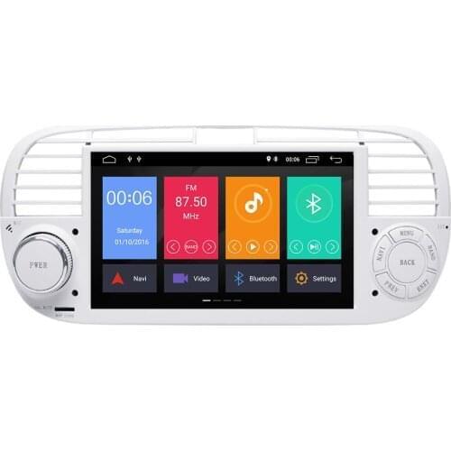 CarPlay autoradio Android10 eight Core Car Dvd media Player FOR FIAT 500 Radio Multimedia Buit in DPS CAR GPS NAVIGATION wifi 4g